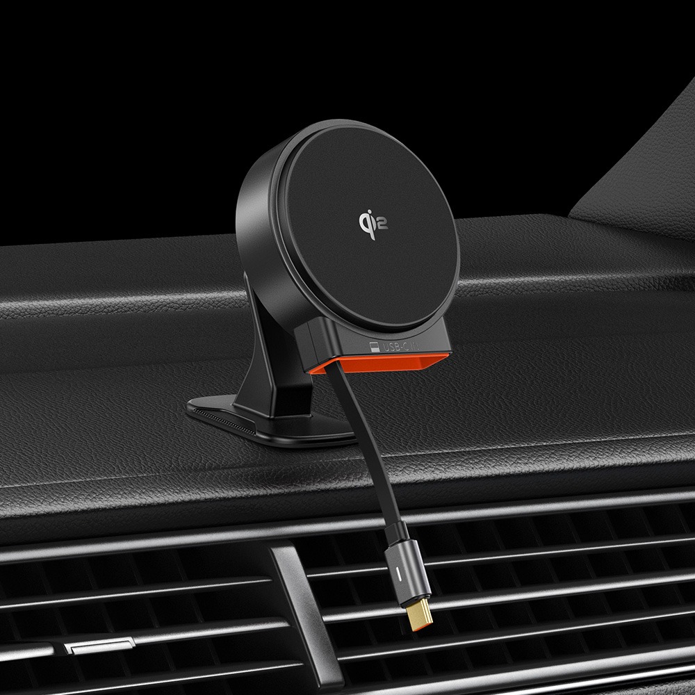 Mcdodo麥多多 CH009 MagQ Qi2 15W樂道系列單拉伸縮車載無線充-細節圖6