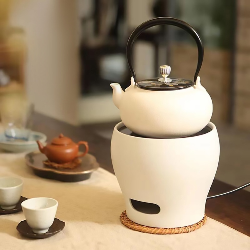 鶯歌燒 LQ 電陶爐 雪花釉電陶風爐素白風爐-細節圖4