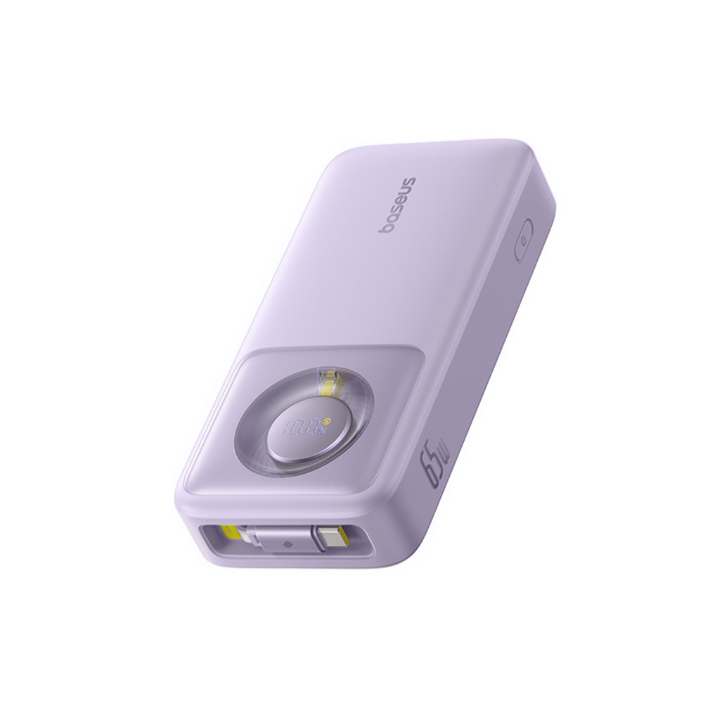 Baseus倍思 LQ Nomos 65W伸縮線數顯快充行動電源Type-C 20000mAh 74Wh-規格圖7