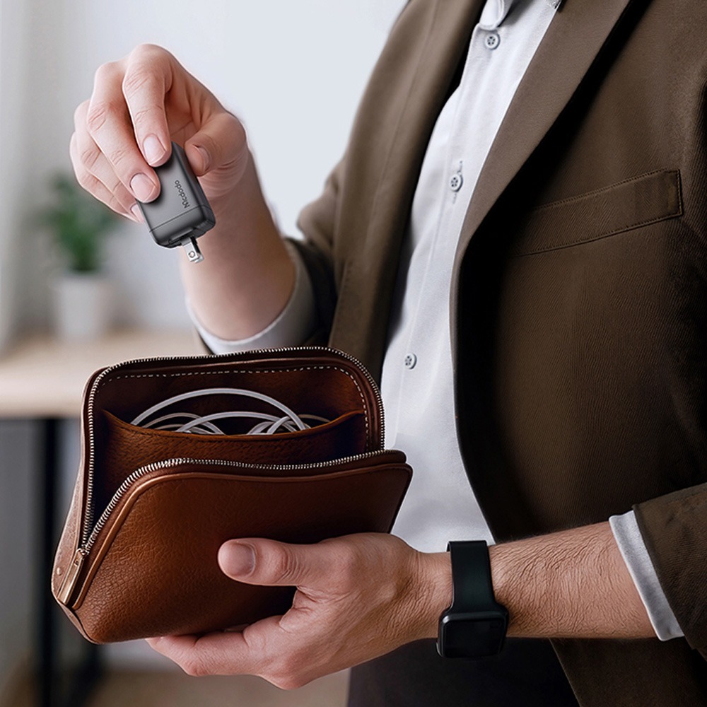 Mcdodo麥多多 LQ CH098 Gana系列三口mini氮化鎵充電器67W 2C1A 美規-細節圖9