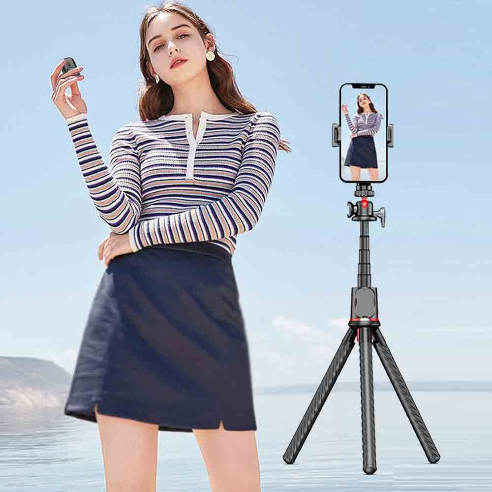 Rtako銳塔克 LQ C03 八爪魚靈活伸縮三腳架自拍桿-細節圖4