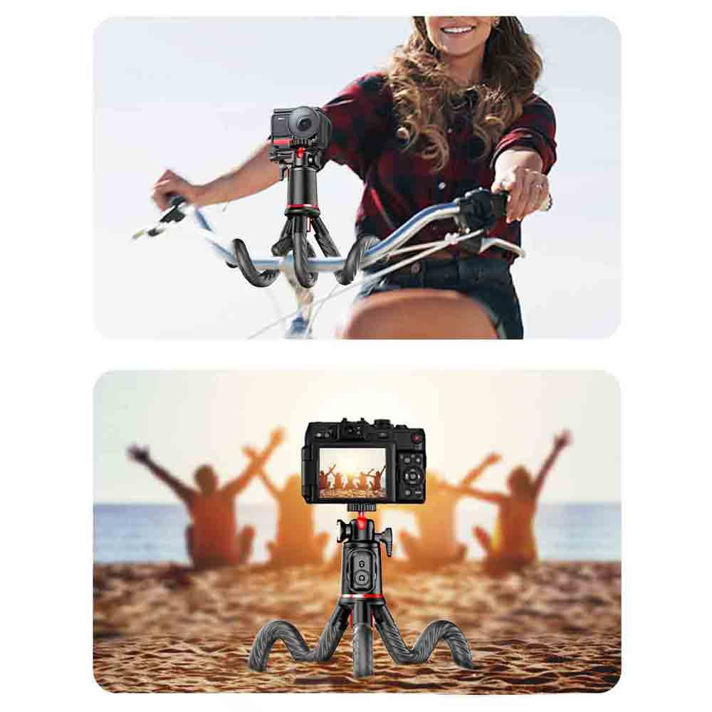 Rtako銳塔克 LQ C03 八爪魚靈活伸縮三腳架自拍桿-細節圖8