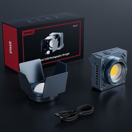 Rtako銳塔克 LQ RDJ01 20W口袋COB攝影補光燈