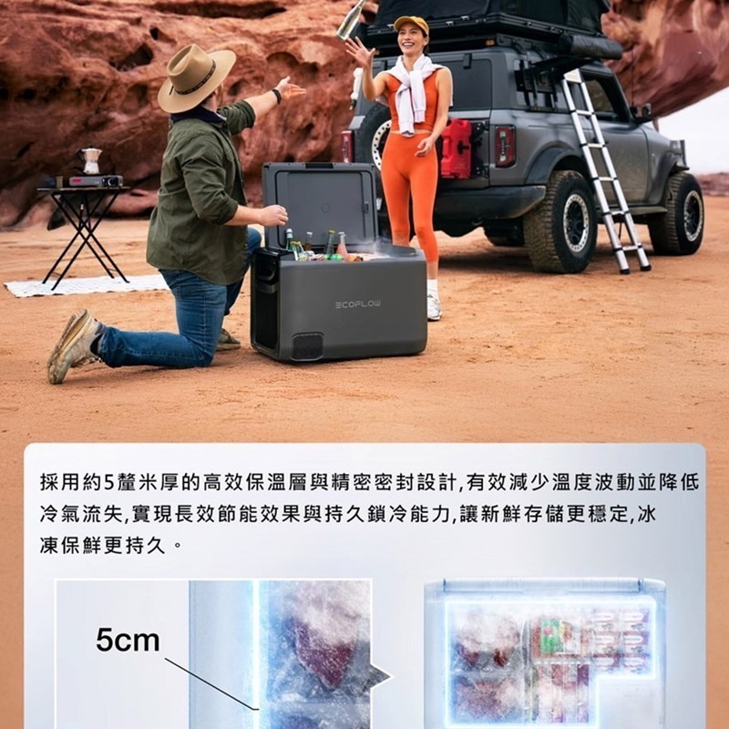 EcoFlow 正浩 LQ 車載冰箱Classic 套裝組-細節圖6