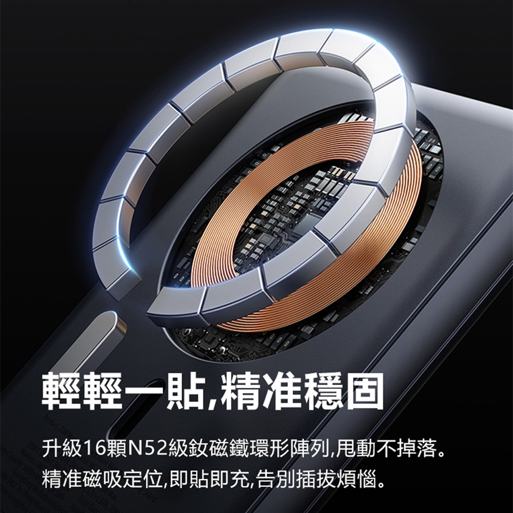 Mcdodo麥多多 LQ MC836 Meta系列20W旋轉支架數顯金屬磁吸行動電源5000mAh 18.5Wh-細節圖7