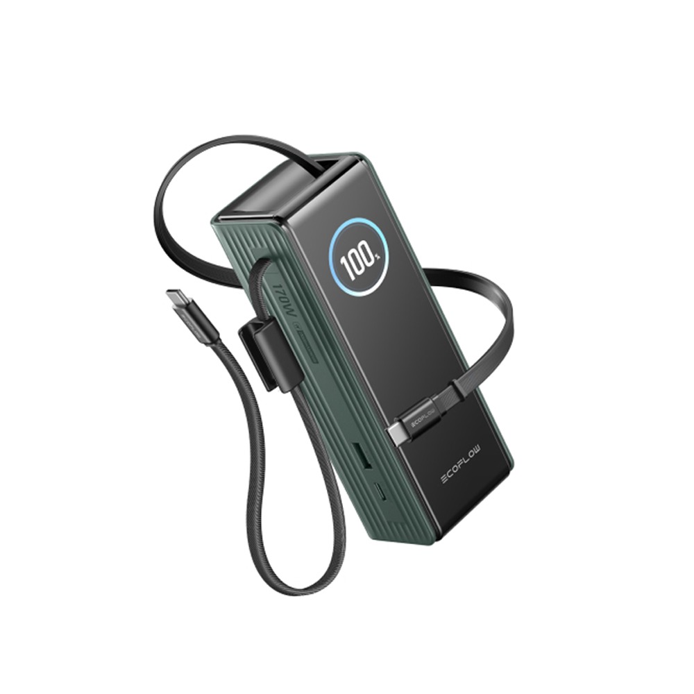 【預購】EcoFlow正浩 RAPID 170W自帶雙線閃電艙行動電源25000mAh-規格圖6
