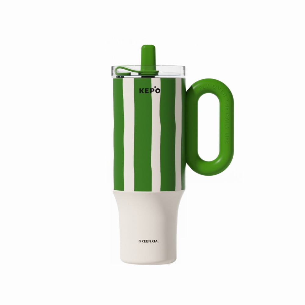 KEPO LQ 1200ml KC007巨無霸吸管保溫保冷杯花園冰霸杯-規格圖9