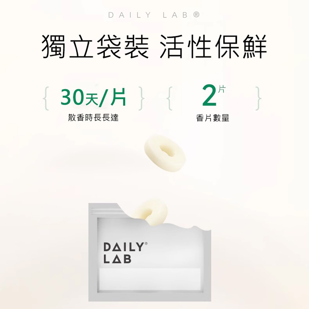 Daily Lab LQ 360°系列車載香氛香片補充包(兩片裝)-細節圖10