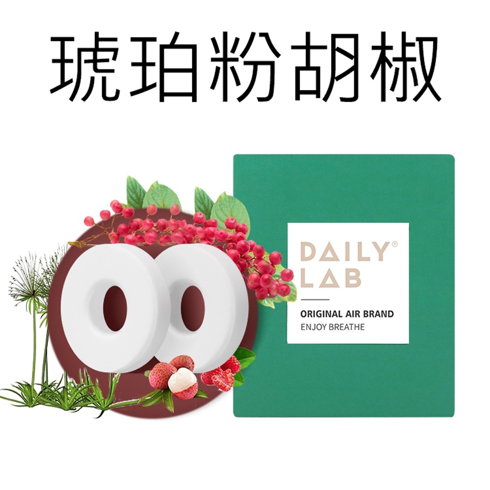 Daily Lab LQ 360°系列車載香氛香片補充包(兩片裝)-規格圖11