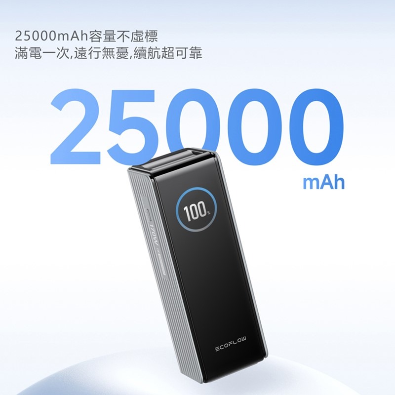 【預購】EcoFlow 正浩 LQ RAPID 170W閃電艙25000mAh大容量行動電源-細節圖8