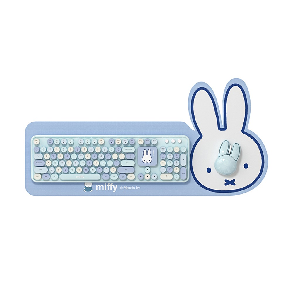Miffy x MiPOW LQ米菲104鍵全尺寸無線鍵盤滑鼠套裝組MPC006-規格圖10