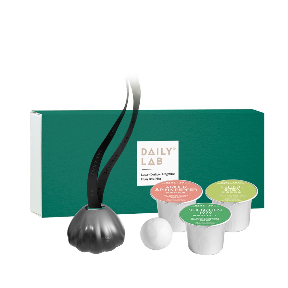 Daily Lab LQ DLXFK4010貝殼系列香氛掛飾車載香氛3 in 1混合香氣套裝-規格圖8
