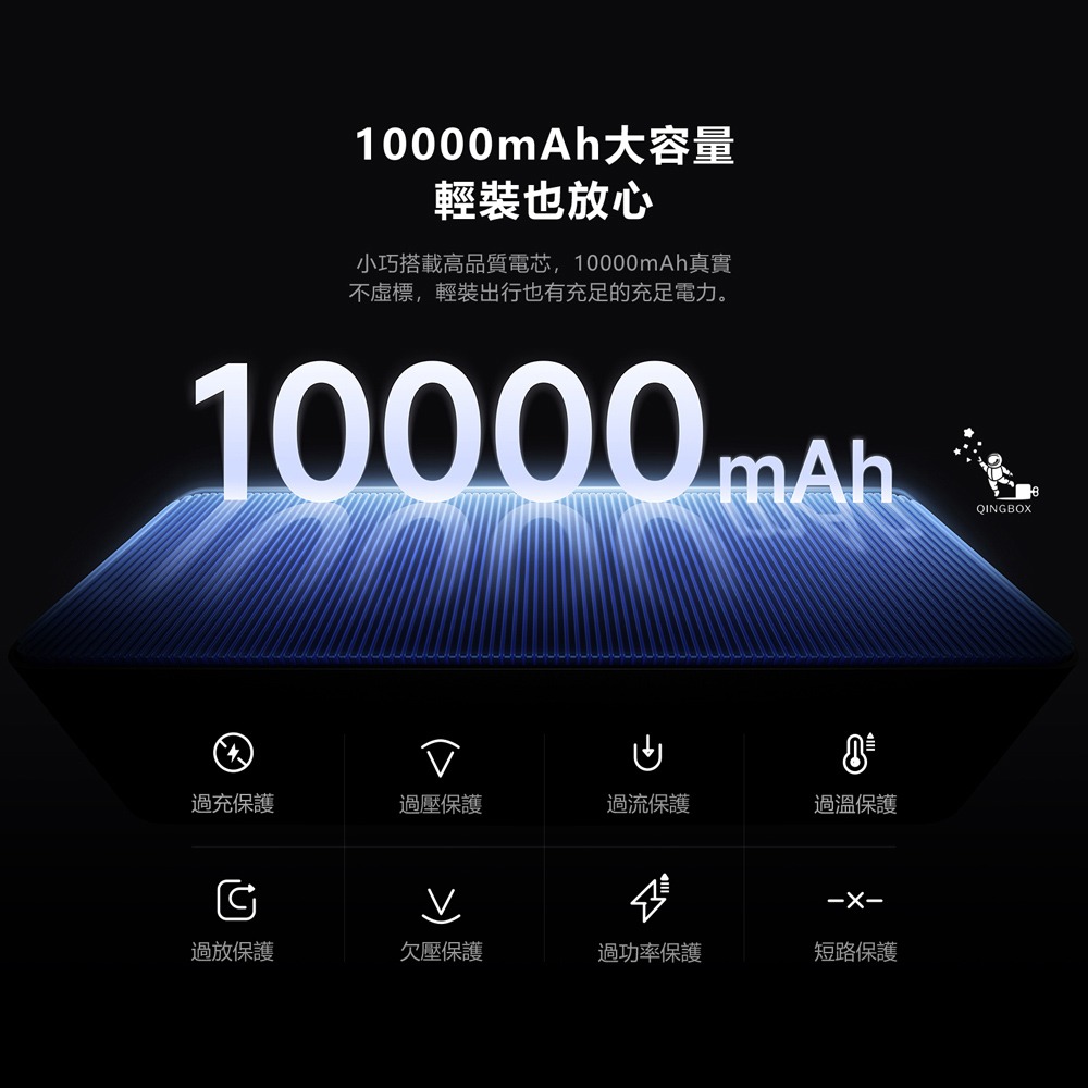 Mcdodo麥多多 MC850 FreeGo 3合1牆插款USB-C伸縮線數顯行動電源10000mAh 45W 37Wh-細節圖9