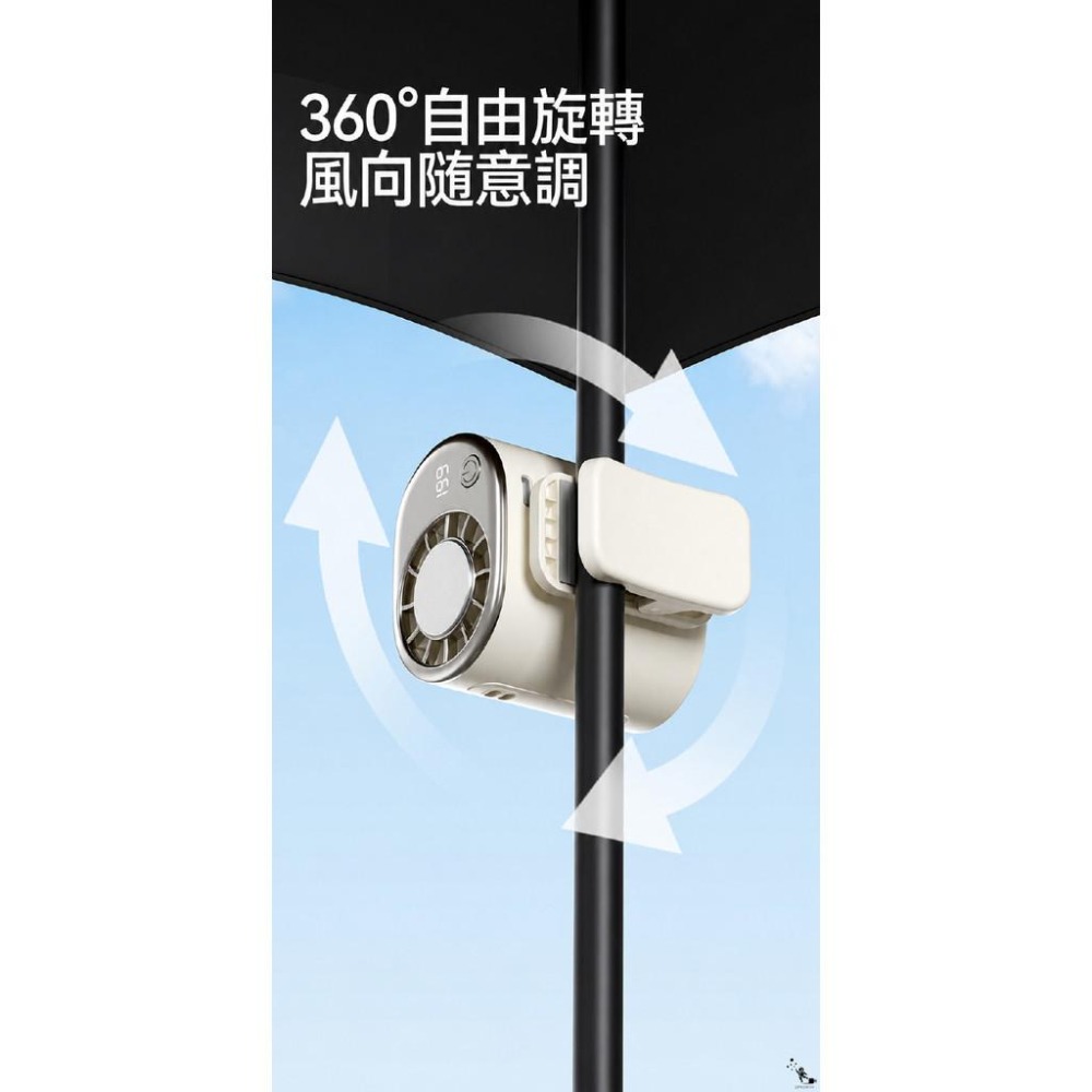 【Qingbox】Y32 掛腰式MINI夾子製冷冰敷風扇-細節圖5