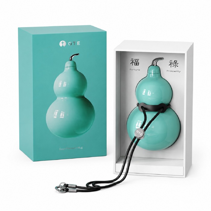 OTE歐堤 LQ Raincolor W4 316不銹鋼七彩葫蘆保溫杯300ml-規格圖9