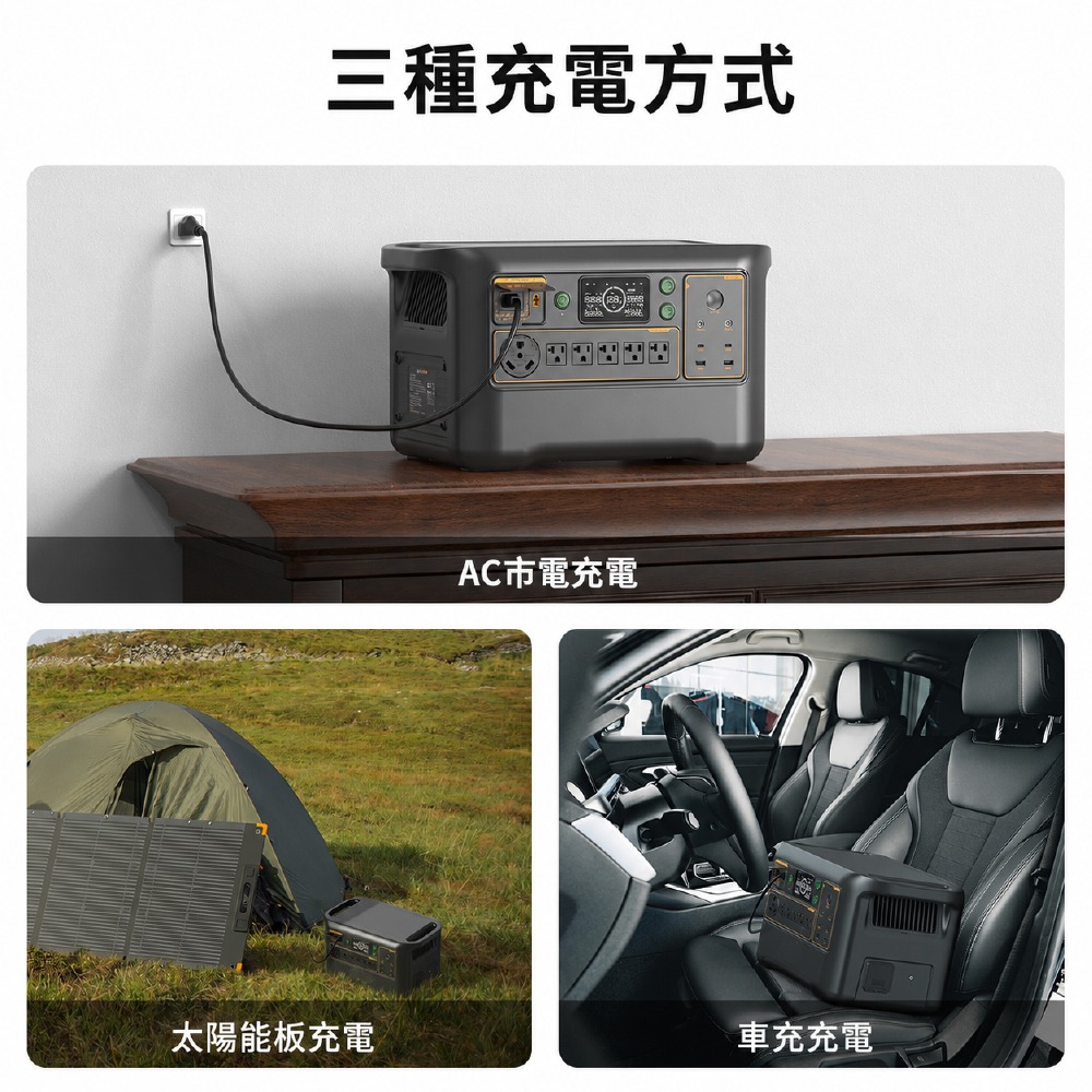 Pecron F3000LFP LQ便攜式電源站3度電戶外電源3600W 3072Wh-細節圖9