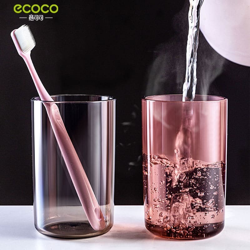 ecoco 意可可 牙刷架漱口杯 漱口杯 杯子 水杯 炫彩 牙刷杯 牙刷架 漱口水杯 牙刷漱口杯-細節圖7