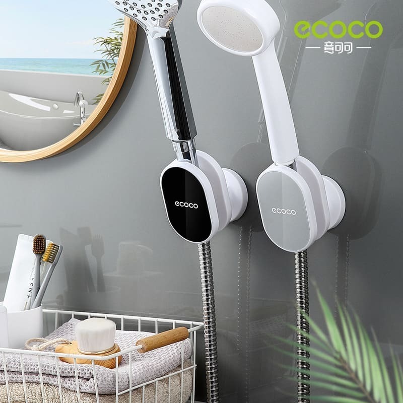 ecoco 意可可 蓮蓬頭架 浴室蓮蓬頭架 花灑架 可調角度 蓮蓬頭 蓮蓬頭支架 支架 固定架 固定支架 浴室-細節圖9
