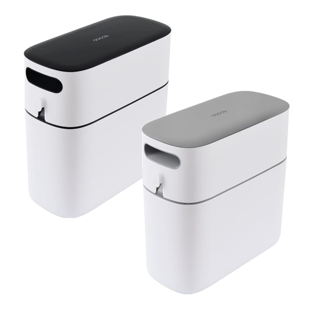 ecoco 意可可 垃圾桶 回收桶 按壓垃圾桶 彈蓋垃圾桶 按壓式 彈蓋 窄型垃圾桶 垃圾袋 縫隙垃圾桶 角落 12L-細節圖2