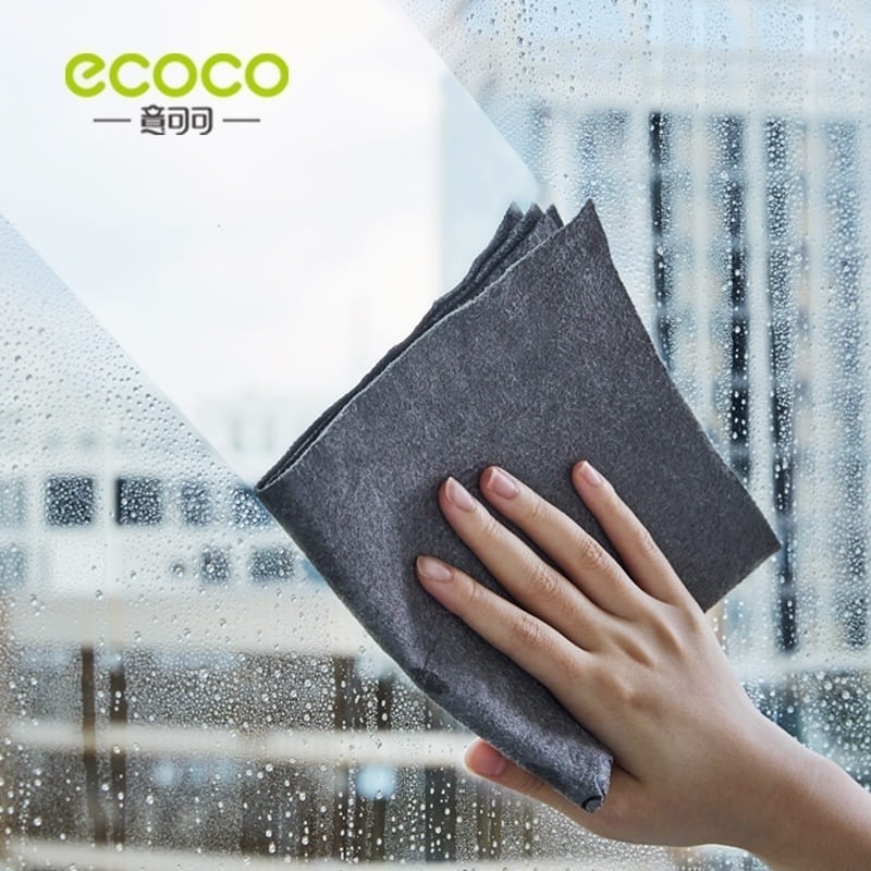 ecoco 意可可 魔力無痕抹布 無痕 抹布 洗碗布 擦拭布 吸水布 吸水抹布 清潔抹布廚房 擦車 玻璃 餐具 無痕布-細節圖2