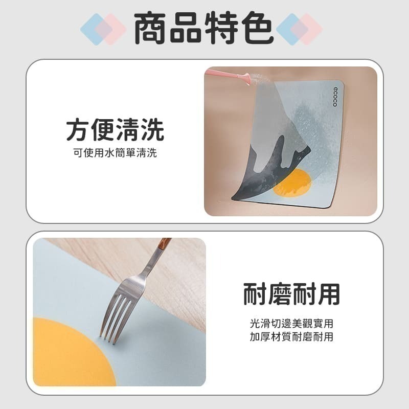 ecoco 意可可 硅藻土 吸水地墊 地墊 地毯 浴室地墊 腳踏墊 矽藻泥 吸水墊 廚房地墊 防滑第墊 軟地墊 防滑-細節圖7