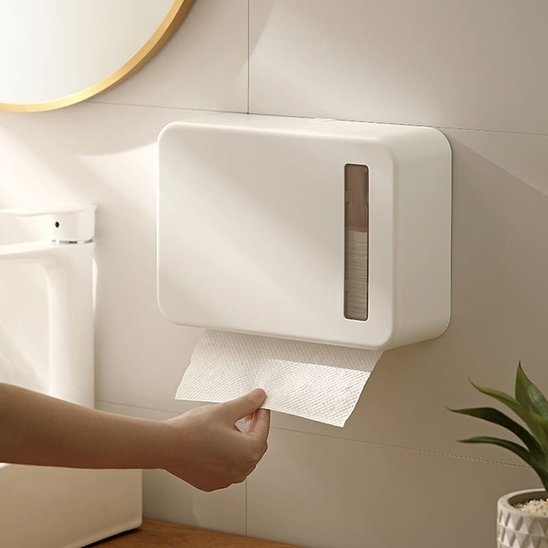 樂藝思｜擦手紙盒 擦手紙架 擦手紙巾盒 廚房紙巾盒 擦手紙 擦手紙盒壁掛 廚房紙巾架 紙巾盒 廚房紙巾掛架 壁掛式-細節圖8