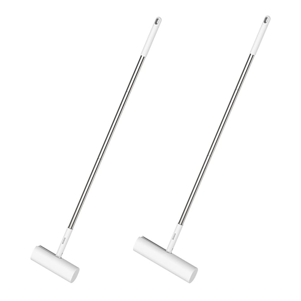 ecoco 加長型 可撕式黏毛器 滾筒黏毛器 黏毛器 寵物黏毛器 清潔 除塵黏毛 除塵 黏毛紙 黏毛滾輪 長柄除塵滾筒-細節圖2