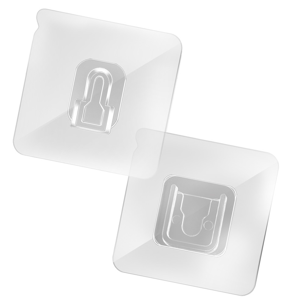 子母扣 無痕 卡扣式 耐重 5KG 掛勾 免釘 免鑽牆 居家 浴室 廚房 客廳 辦公室 收納-細節圖2