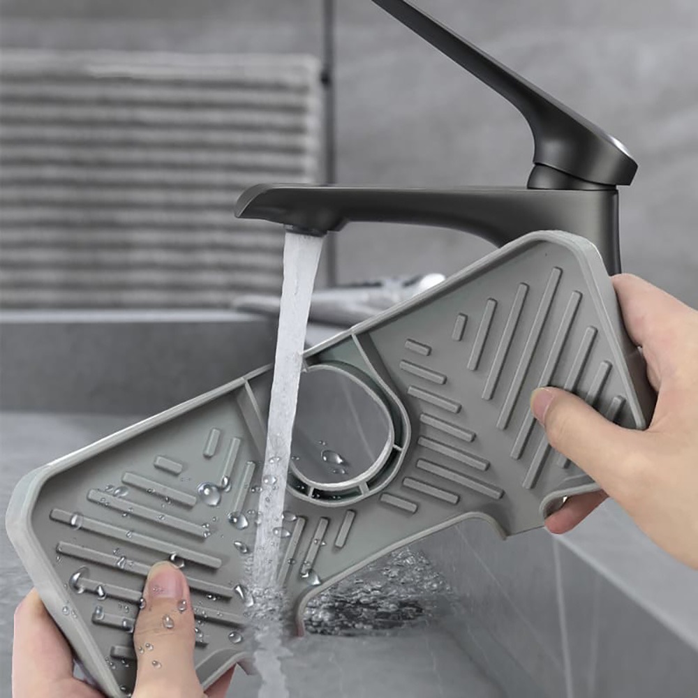 瀝水墊 廚房 浴室 浴室水龍頭 水槽瀝水墊 廚房水槽瀝水墊 矽膠瀝水墊 廚房瀝水 洗手台瀝水墊 瀝水矽膠墊-細節圖8