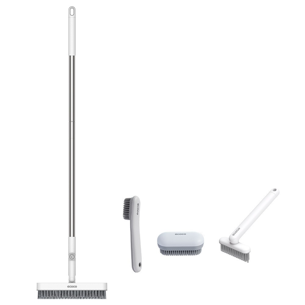 ecoco 意可可｜清潔刷 軟毛刷 地板刷 縫隙刷 鞋刷 洗衣刷 地刷 隙縫刷 廁所刷 角落刷 去汙 清潔 刷子-細節圖2