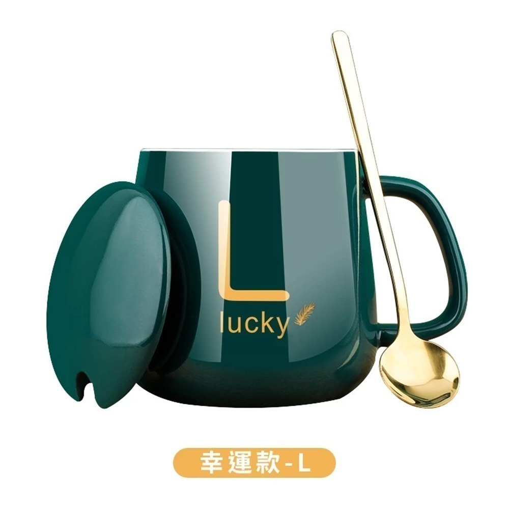 馬克杯｜450ml 陶瓷杯 杯子 陶瓷馬克杯 牛奶杯 耐熱杯 帶蓋馬克杯 水杯 咖啡杯 辦公室杯子 交換禮物-規格圖9