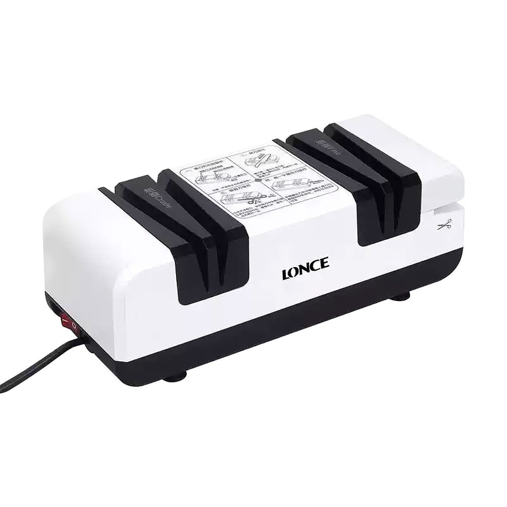 磨刀石｜電動磨刀機 磨刀器 磨刀神器 磨刀機 磨菜刀 磨刀 智能電動磨刀機 適用 菜刀 剪刀 料理刀 螺絲起子 水果刀-細節圖2