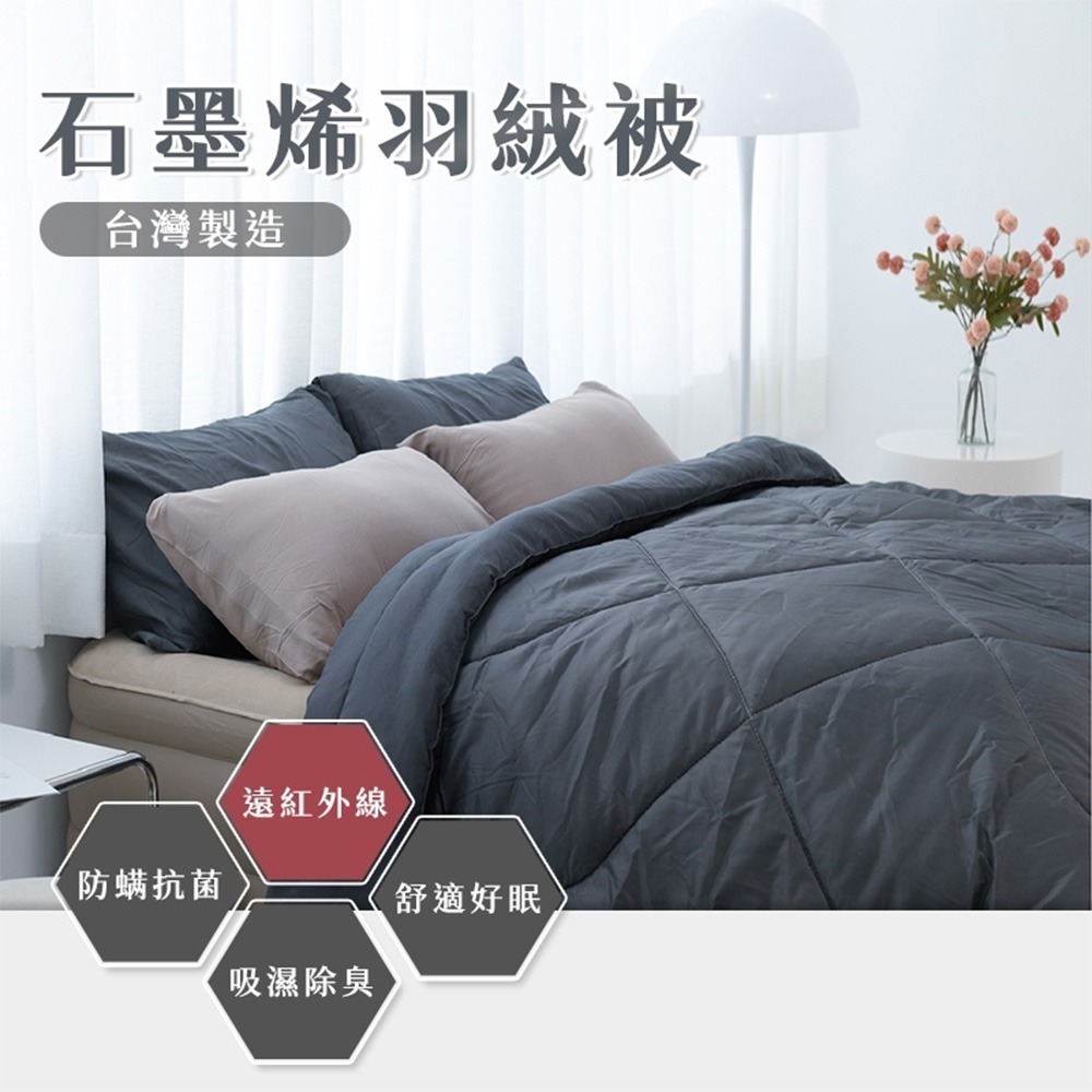 石墨烯棉被｜棉被 被子 厚棉被 羽絨被 冬天棉被 冬被 羊毛被 羊毛 雙人棉被 雙人厚棉被 雙人被 石墨烯 暖被-細節圖8