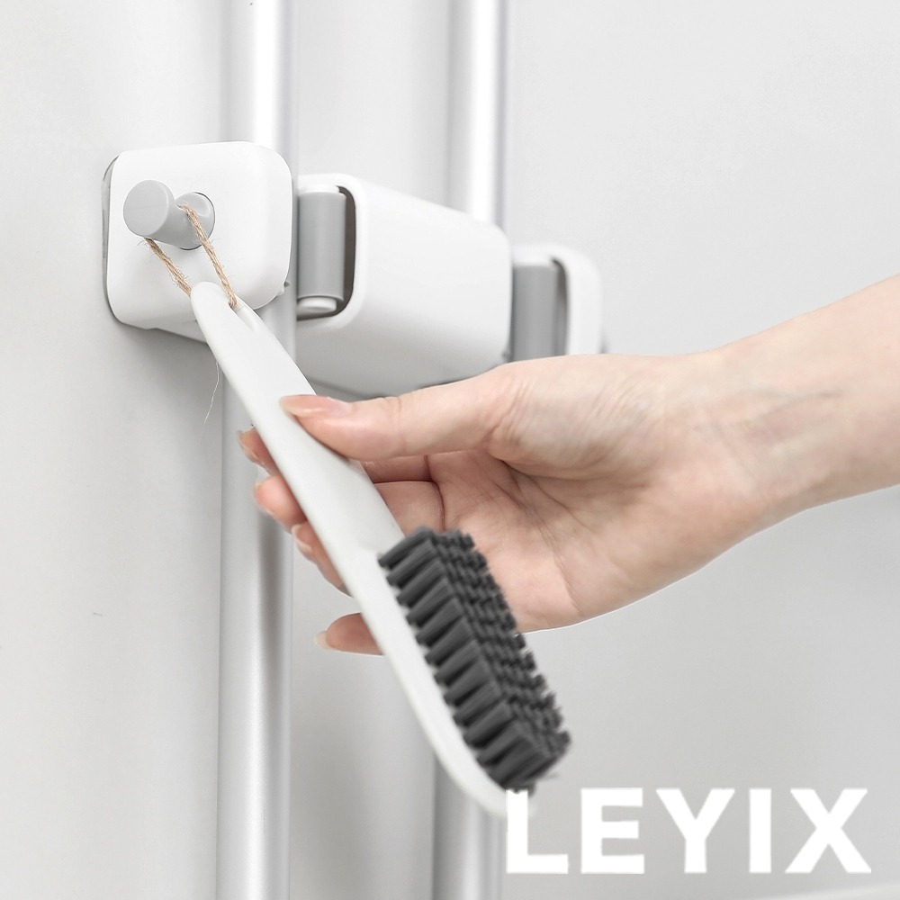 LEYIX 樂藝思｜拖把架 拖把夾 壁掛 掃把架 拖把 掃把 收納 浴室掛架 掃具收納 馬桶刷架 拖把收納 側邊掛勾-細節圖7
