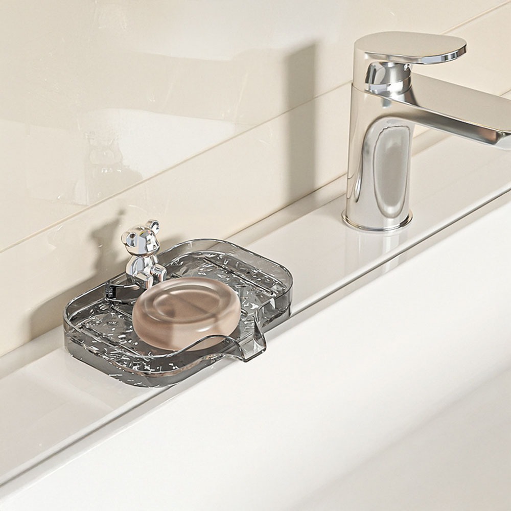 肥皂架｜壁掛式 肥皂盒 收納架 置物架 香皂架 瀝水架 肥皂 香皂 菜瓜布 收納 瀝水盒 浴室 廚房 水波紋-細節圖8