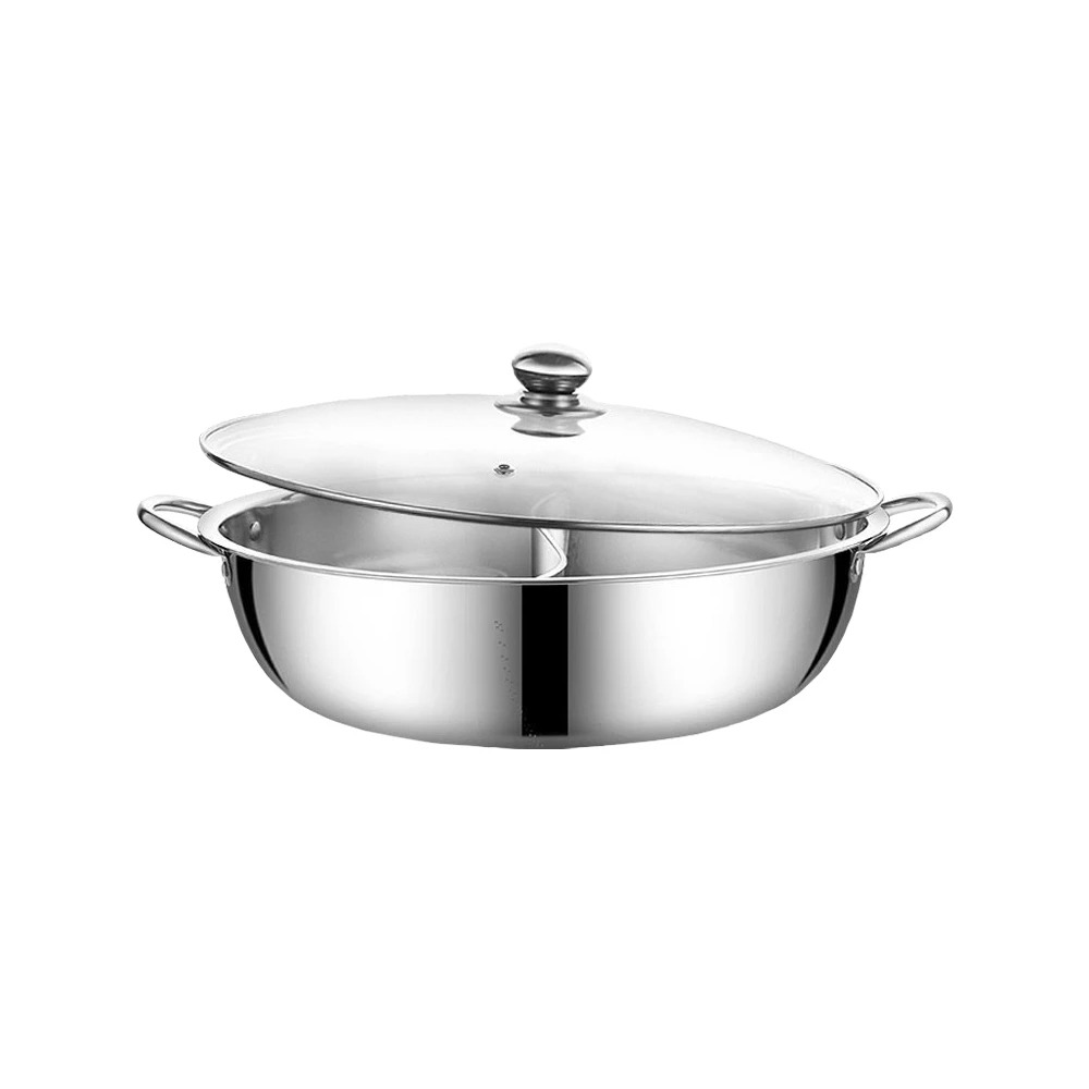 鴛鴦鍋｜鍋子 不鏽鋼鍋 火鍋鍋子 鴛鴦鍋具 火鍋鍋具 鍋具 湯鍋 分格鍋 鴛鴦鍋具 雙享鍋 煮鍋 不銹鋼-細節圖2