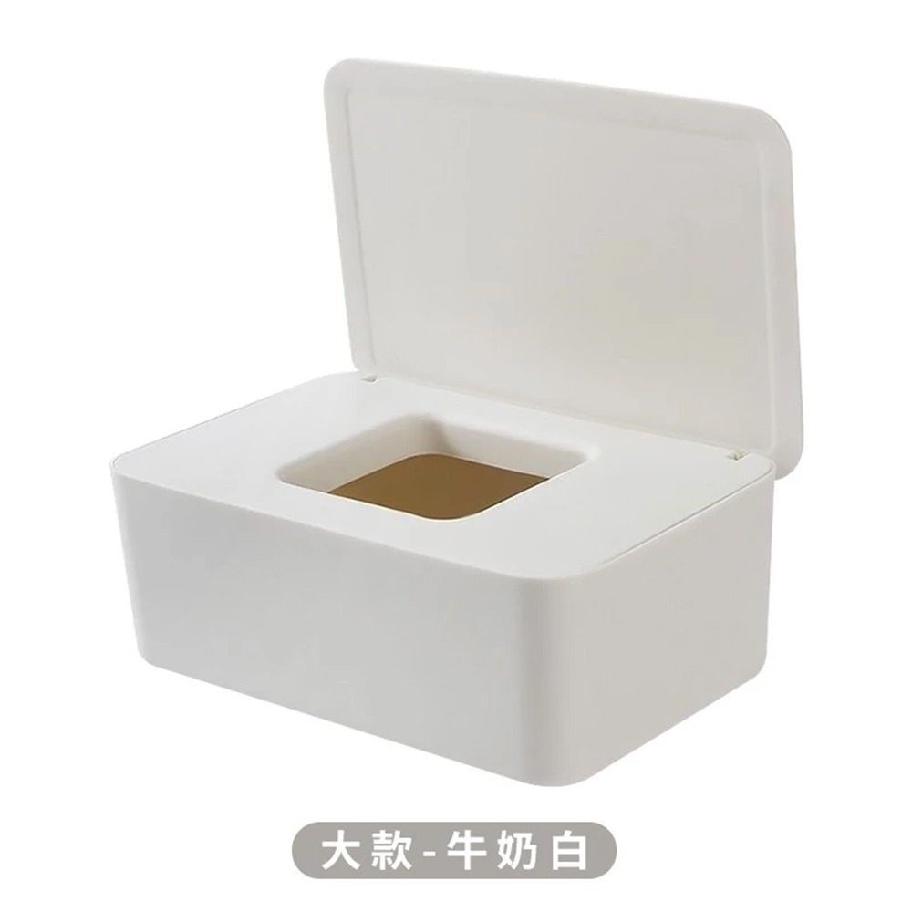 口罩收納盒 置物盒 口罩 收納 口罩盒 掀蓋收納盒 口罩收納 抽取盒 濕紙巾盒 防塵收納盒 桌上收納-規格圖9
