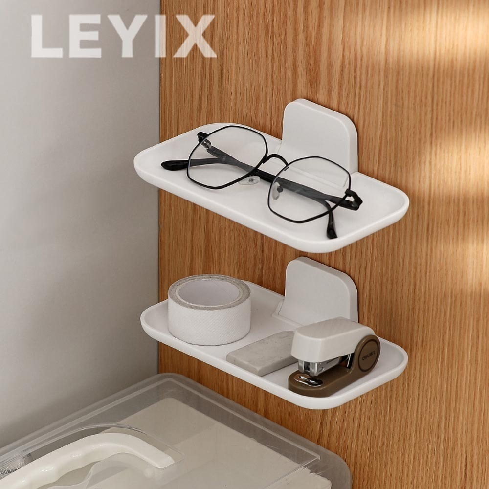 LEYIX 樂藝思｜折疊收納架 壁掛式 折疊置物架 浴室置物架 架子 層架 廚房置物架 浴室收納 瓶罐架 飾品架-細節圖7