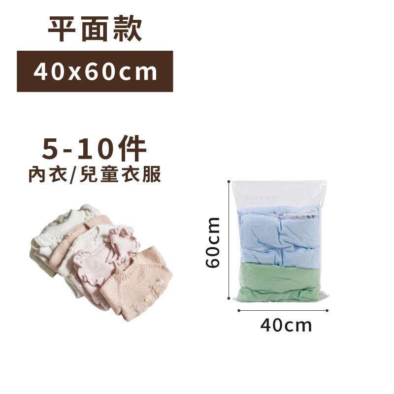真空壓縮袋｜旅行壓縮袋 行李壓縮袋 棉被壓縮袋 衣服壓縮袋 收納 立體壓縮袋 衣服真空袋 旅行真空袋-規格圖9