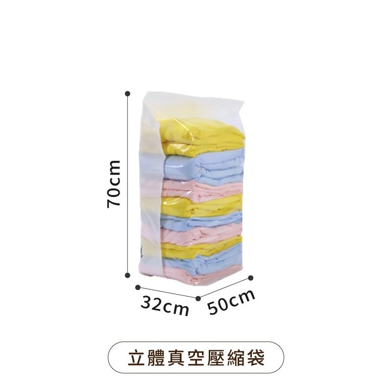 真空壓縮袋｜旅行壓縮袋 行李壓縮袋 棉被壓縮袋 衣服壓縮袋 收納 立體壓縮袋 衣服真空袋 旅行真空袋-規格圖9