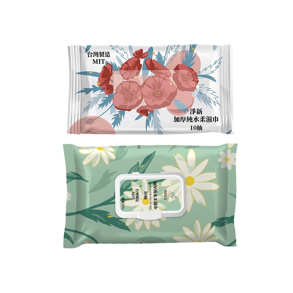 淨新科技｜濕紙巾 洗臉巾 純水濕紙巾 柔濕巾 濕巾 迷你濕紙巾 嬰兒濕紙巾 溼紙巾 寶寶濕巾 隨身濕紙巾-細節圖2