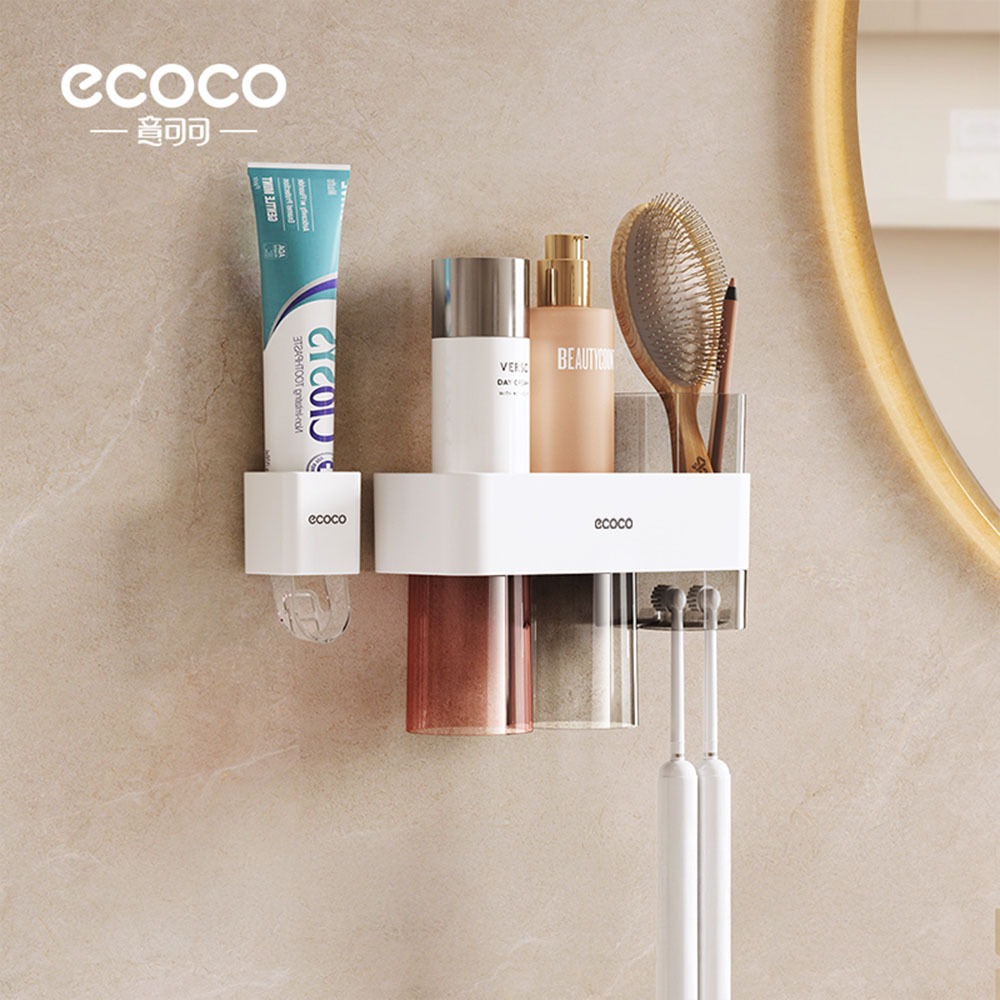 Ecoco 意可可｜自動擠牙膏器 壁掛 牙膏擠壓器 擠牙膏神器 牙膏架 牙膏置物架 牙膏收納 兒童牙膏 浴室收納-細節圖9
