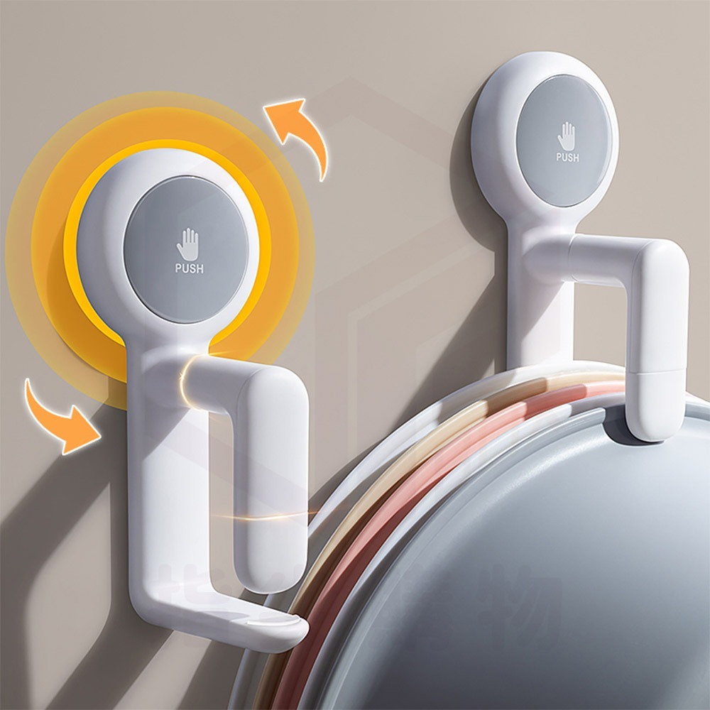 凡物上作｜臉盆掛勾 壁掛 掛勾 掛鉤 掛鈎 臉盆架 浴室掛勾 浴室掛架 水盆掛鉤 臉盆置物架 包包掛勾-細節圖10