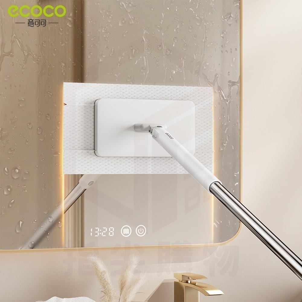 Ecoco 意可可｜洗臉巾拖把 拖把 平板拖把 小拖把 懶人拖把 夾布拖把 拖把免手洗 夾式拖把 拋棄式拖把-細節圖9