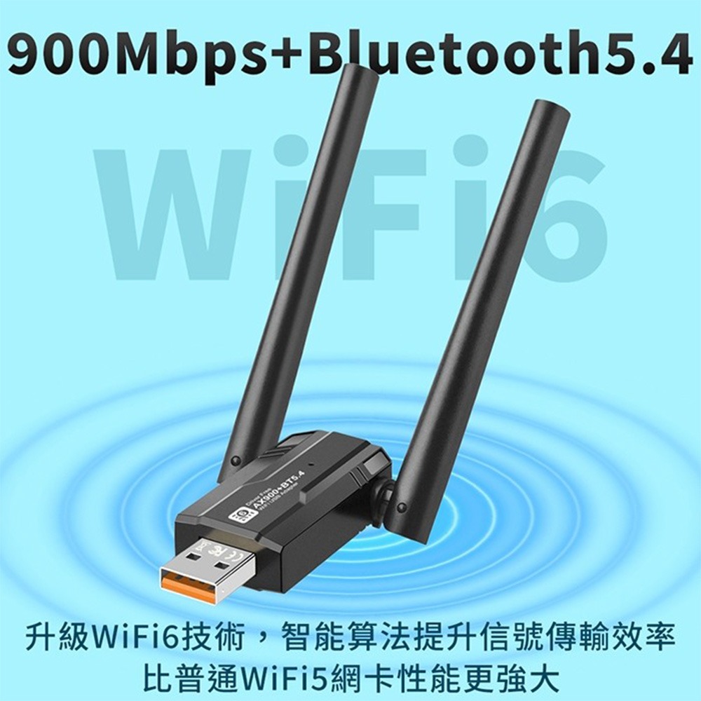 免驅動 藍芽 + WIFI 二合一接收器 無線網卡 藍芽接收器 WIFI接收器 雙頻網卡 USB無線接收器 電腦 筆電-細節圖3