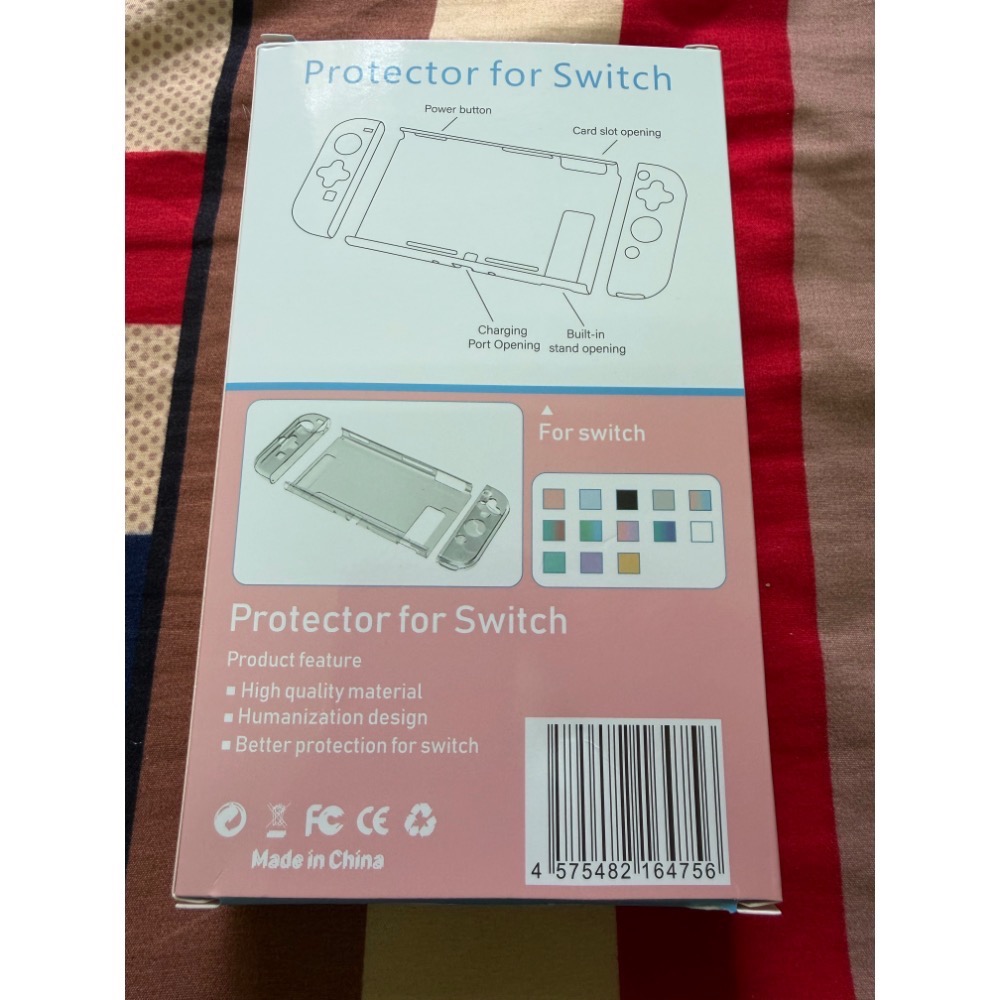 ⭕️全新⭕️Switch1代🎮主機保護殻🌟透明硬殻《送搖桿保護帽》-細節圖2