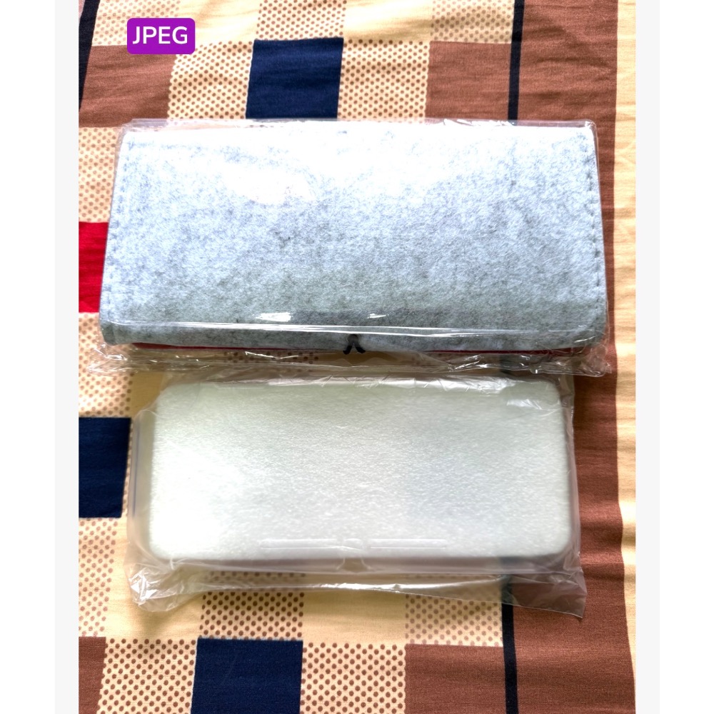 ⭕️全新⭕️Switch Lite淺灰收納包➕保護殻-細節圖2