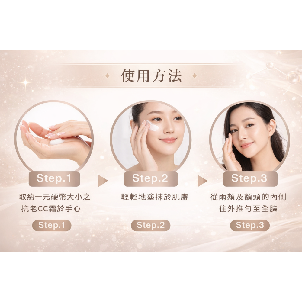 【團購】自然美 LAB肽完美抗老CC霜 SPF35★★★，1180元-細節圖5
