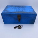 藍色五芒星木盒