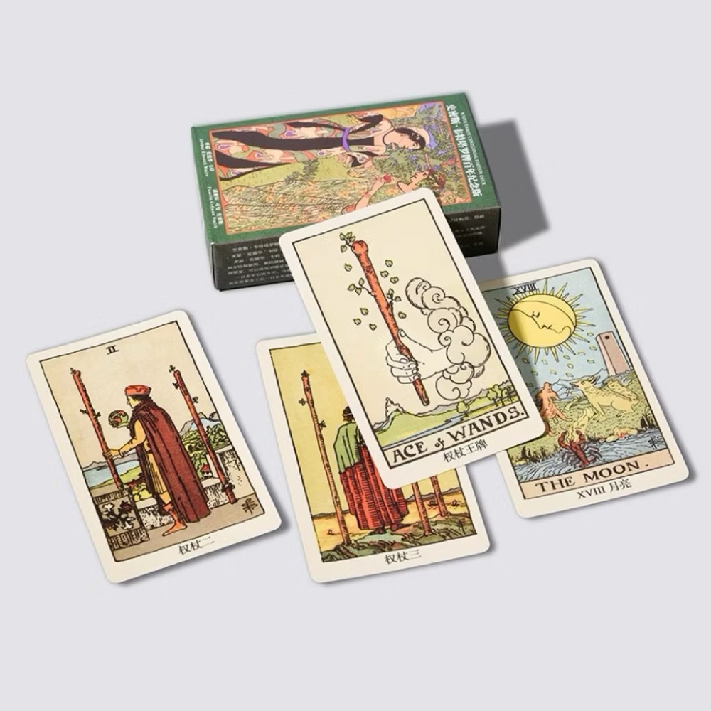 薰詩奈🔥現貨 史密斯韋特塔羅牌套裝｜初學者入門必備｜百年紀念版｜塔羅紙牌卡｜牌卡占卜牌卡｜塔羅占卜套組｜附塔羅書籍-細節圖7